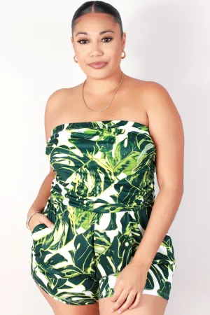 MONSTERA TUBE ROMPER