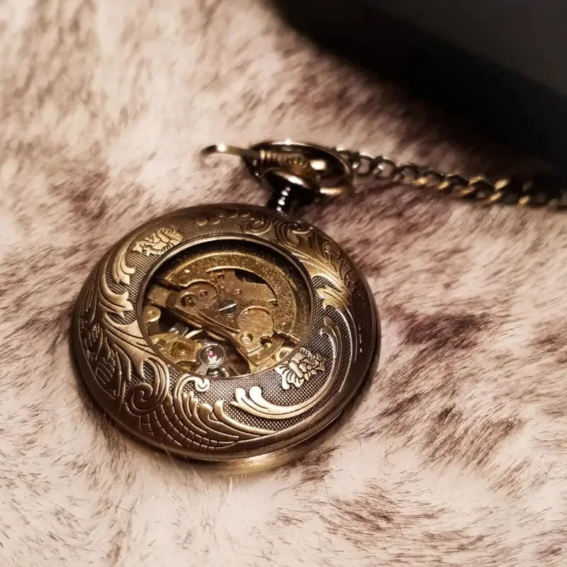 Montre à gousset vintage à remontage automatique