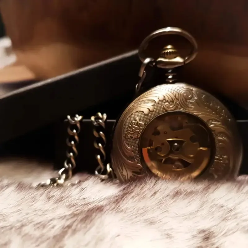 Montre à gousset vintage à remontage automatique