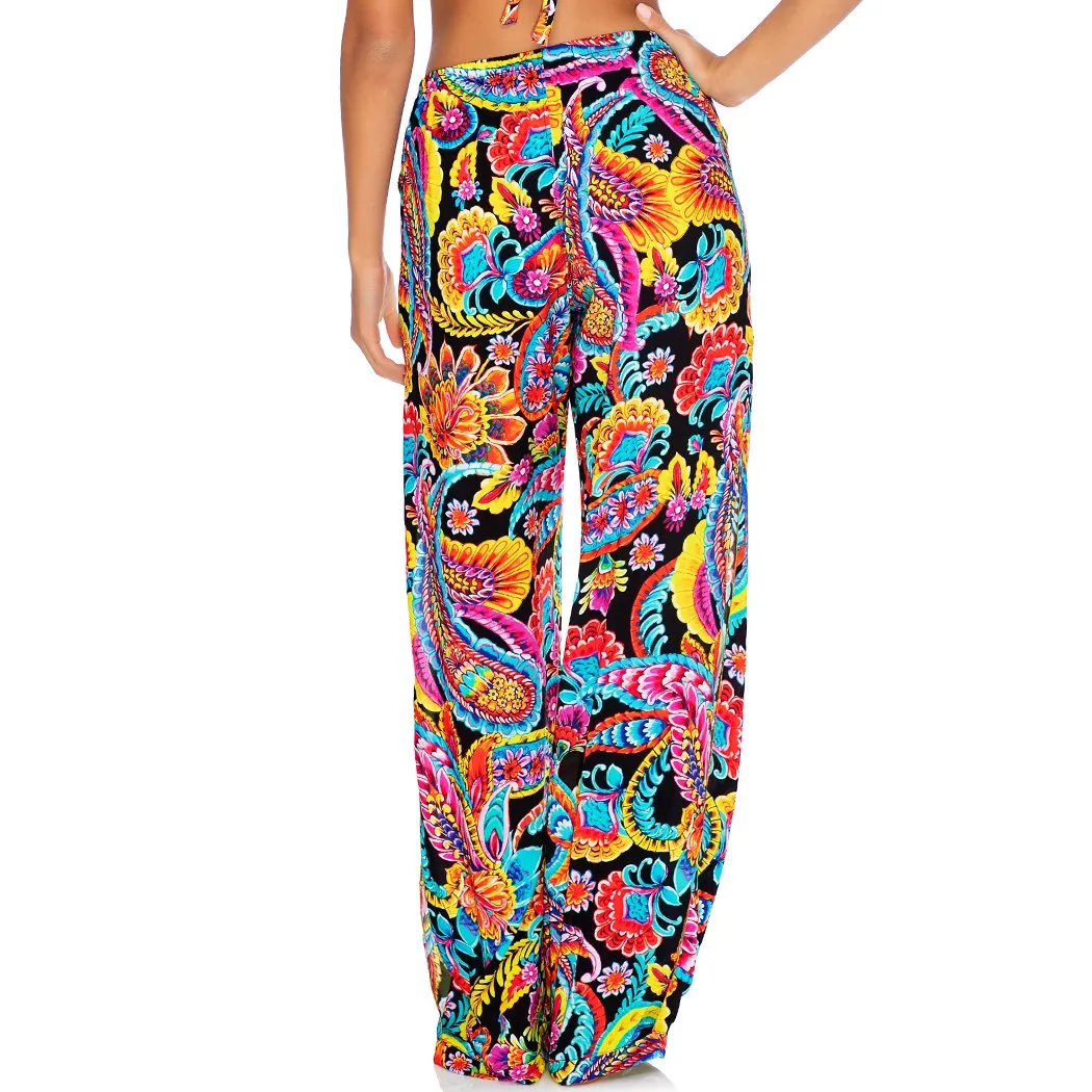 MOON NIGHTS - Split Side Wide Leg Pant