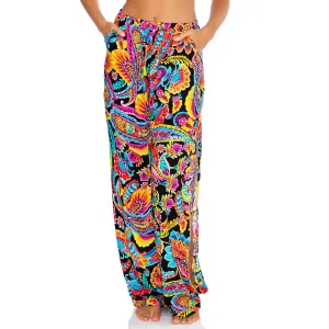 MOON NIGHTS - Split Side Wide Leg Pant