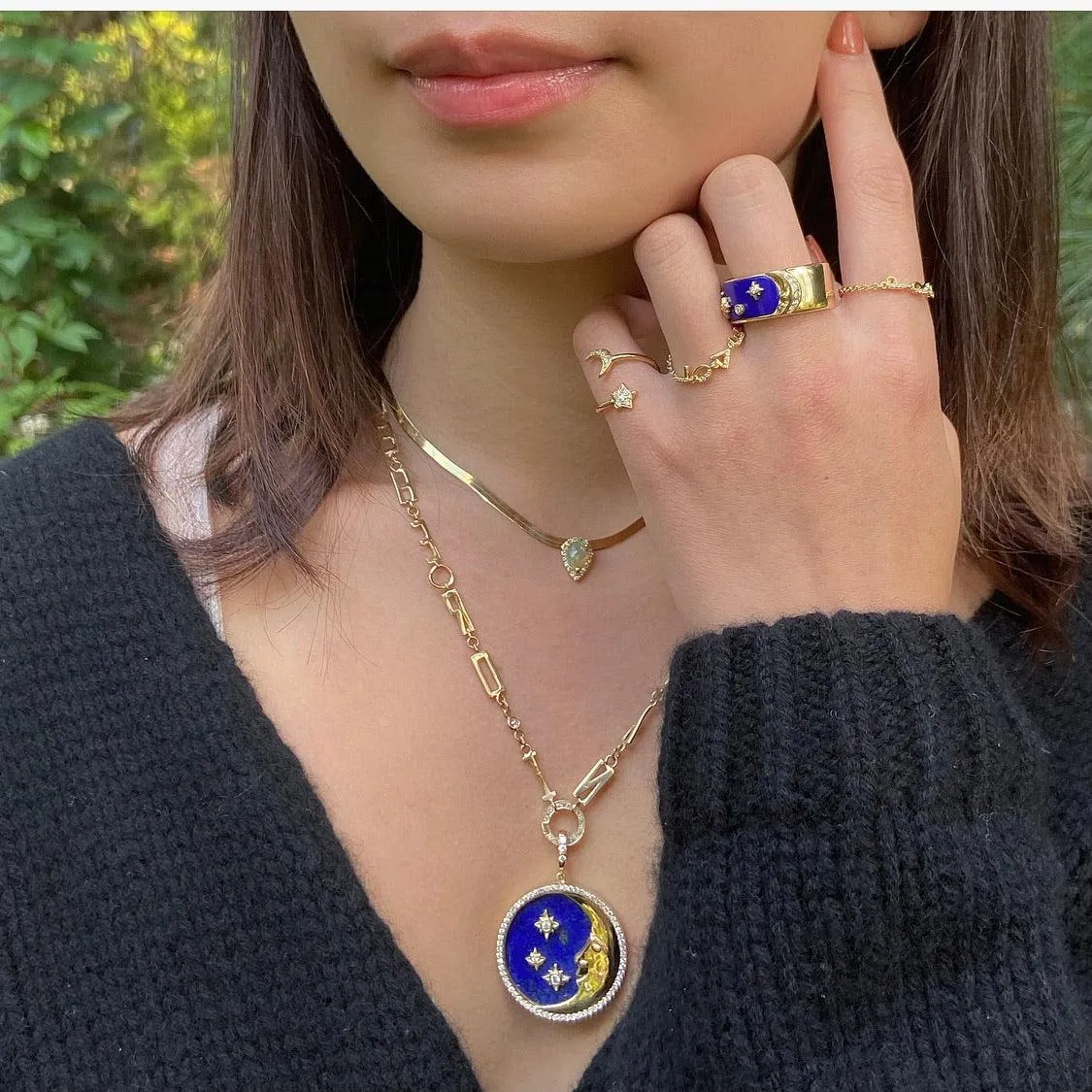 More than the Moon & All of the Stars Pendant
