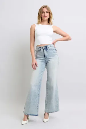 Morgan Judy Blue High Waist Tummy Control Retro Wide