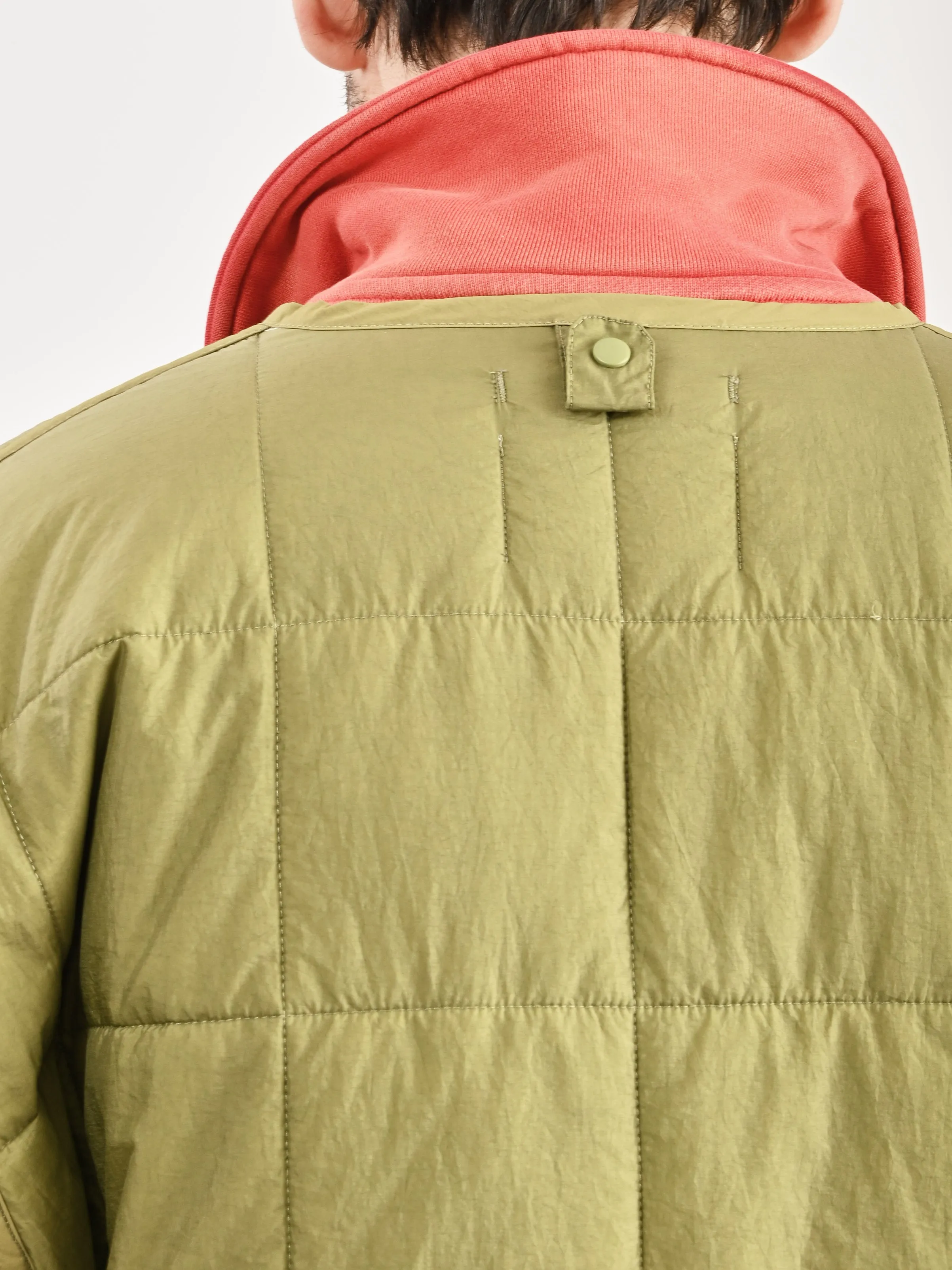 Moss Green Military Liner Jacket