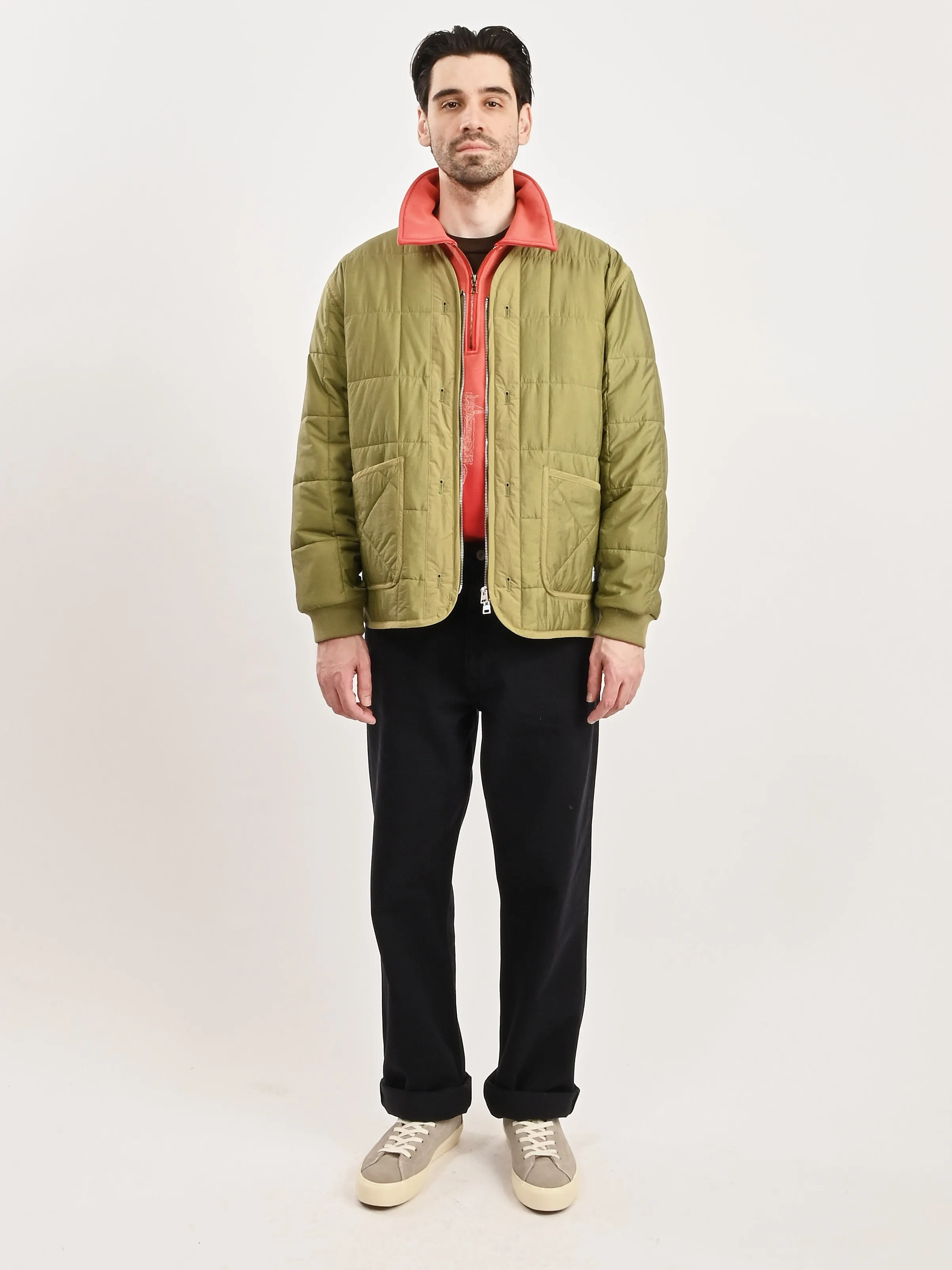 Moss Green Military Liner Jacket