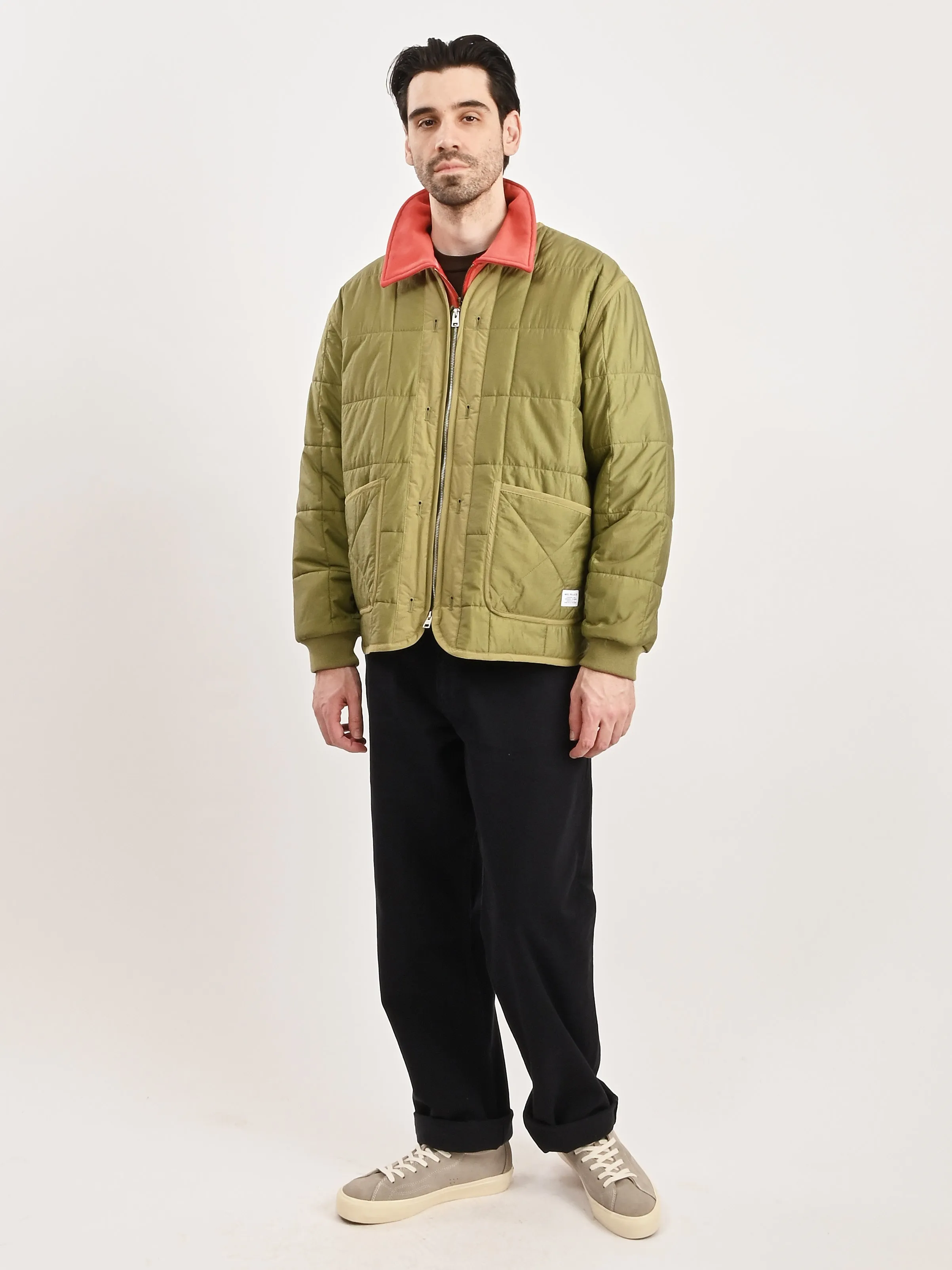 Moss Green Military Liner Jacket