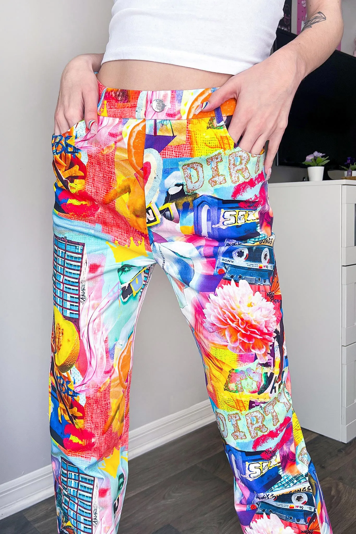 Moxie Collage Jeans