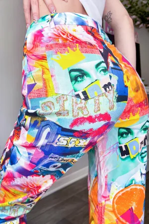 Moxie Collage Jeans