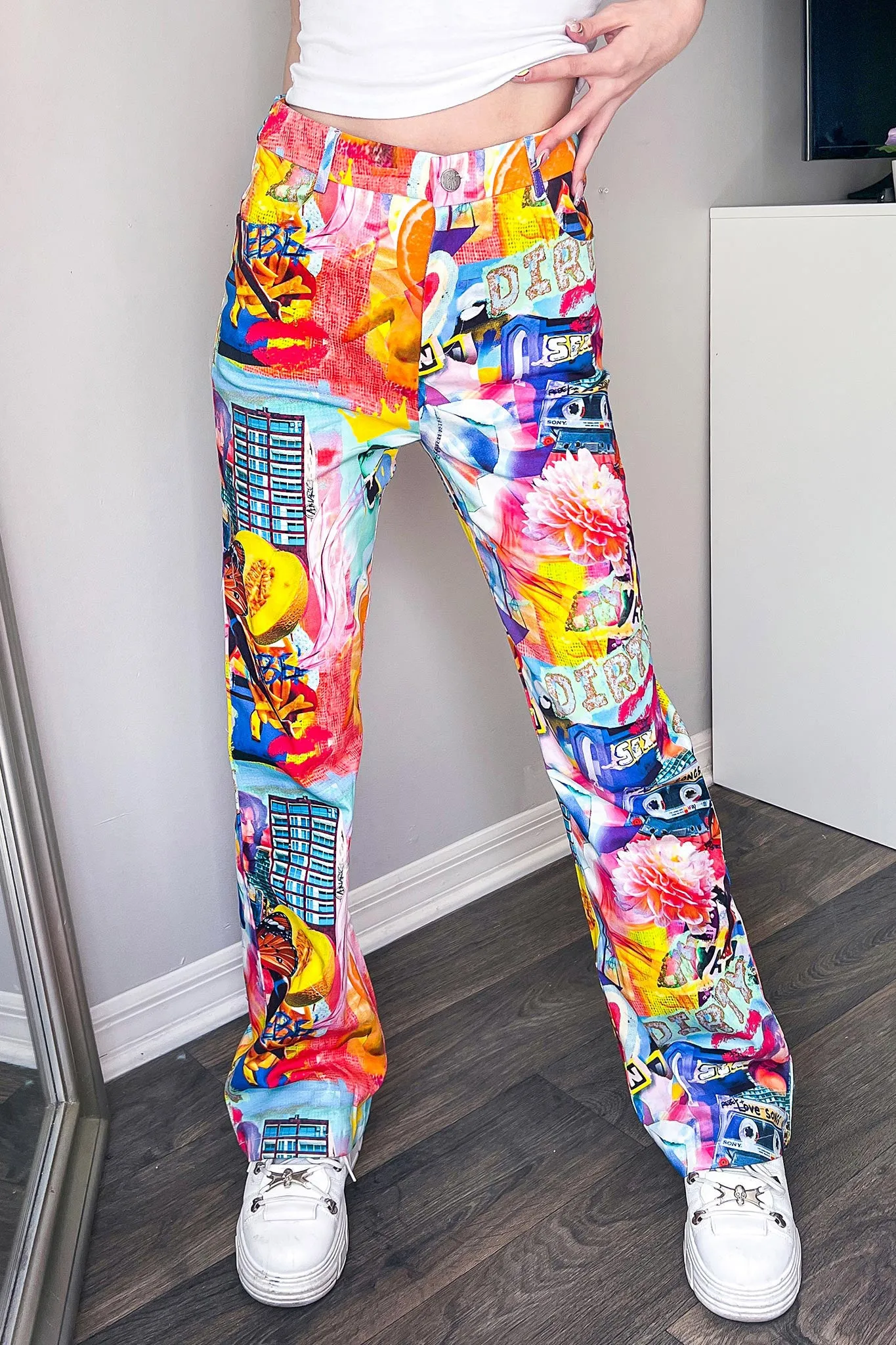 Moxie Collage Jeans