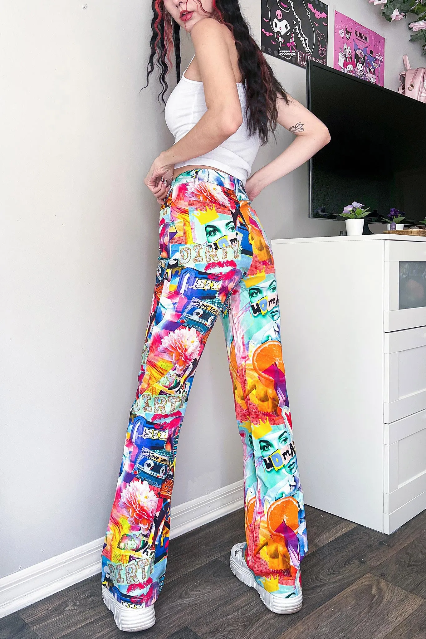 Moxie Collage Jeans