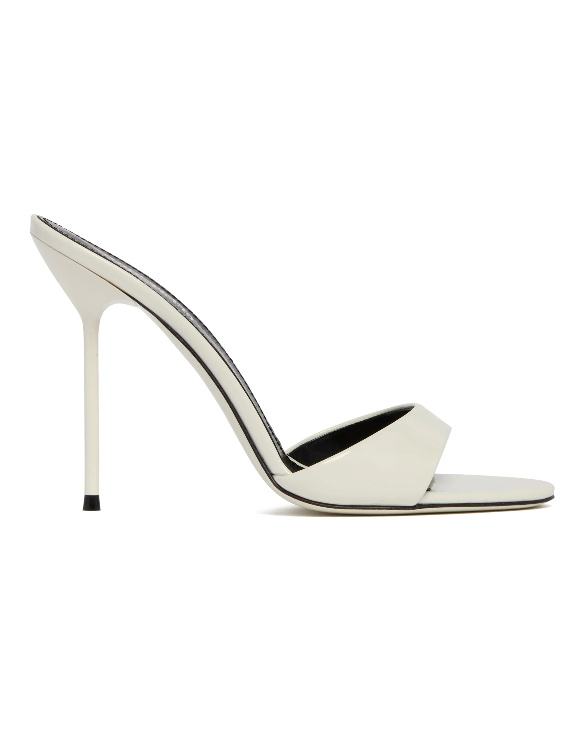 Mules Lidia Open Toe Bianche