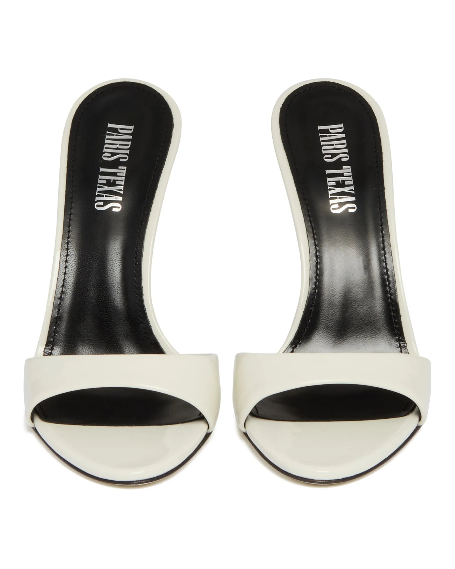 Mules Lidia Open Toe Bianche