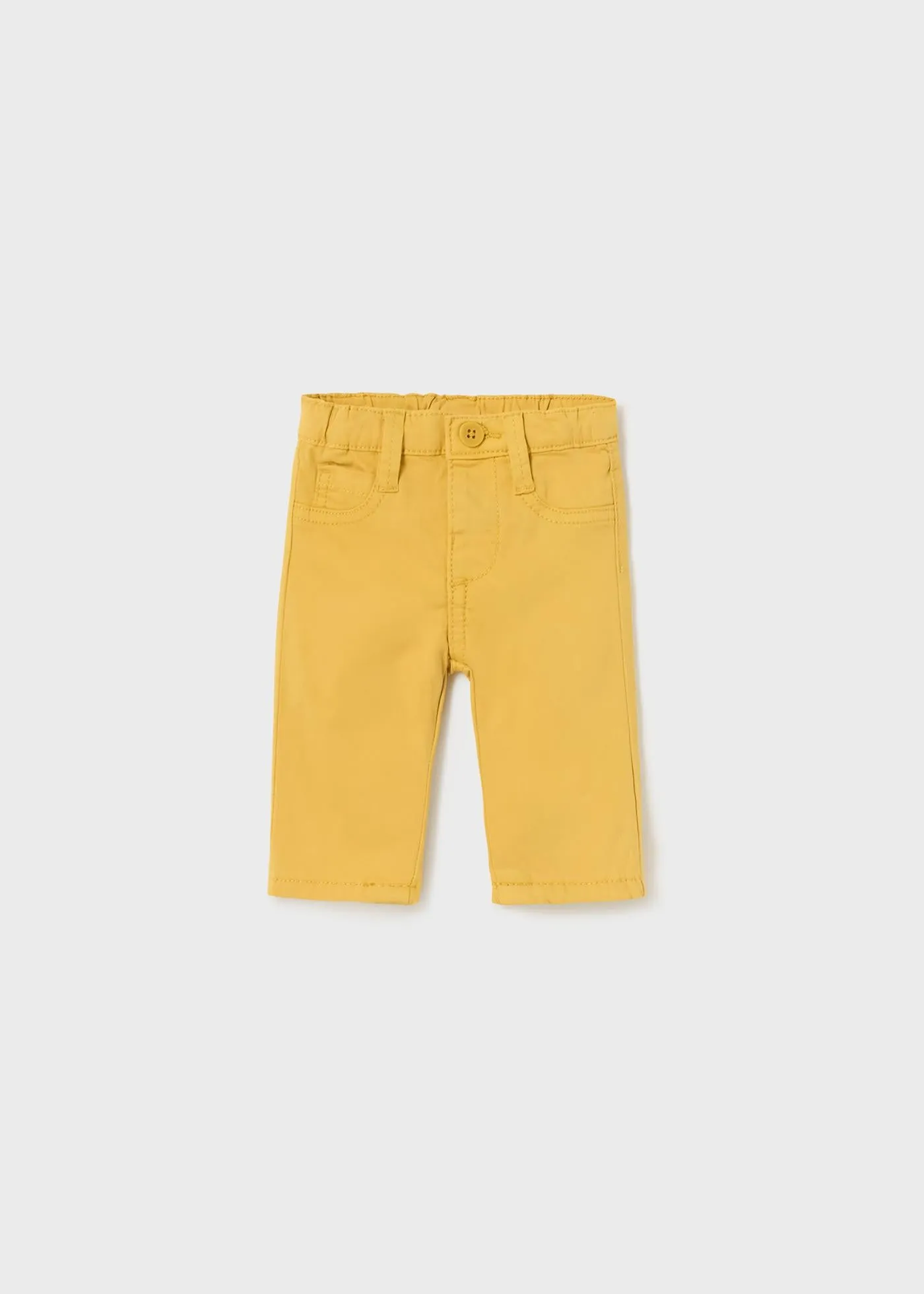 Mustard Cotton Pants