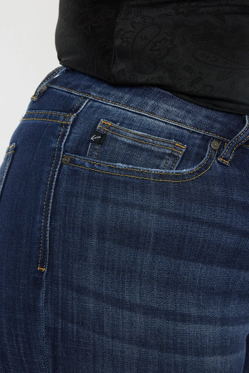 Natti Mid Rise Flare Jeans (Plus Size)