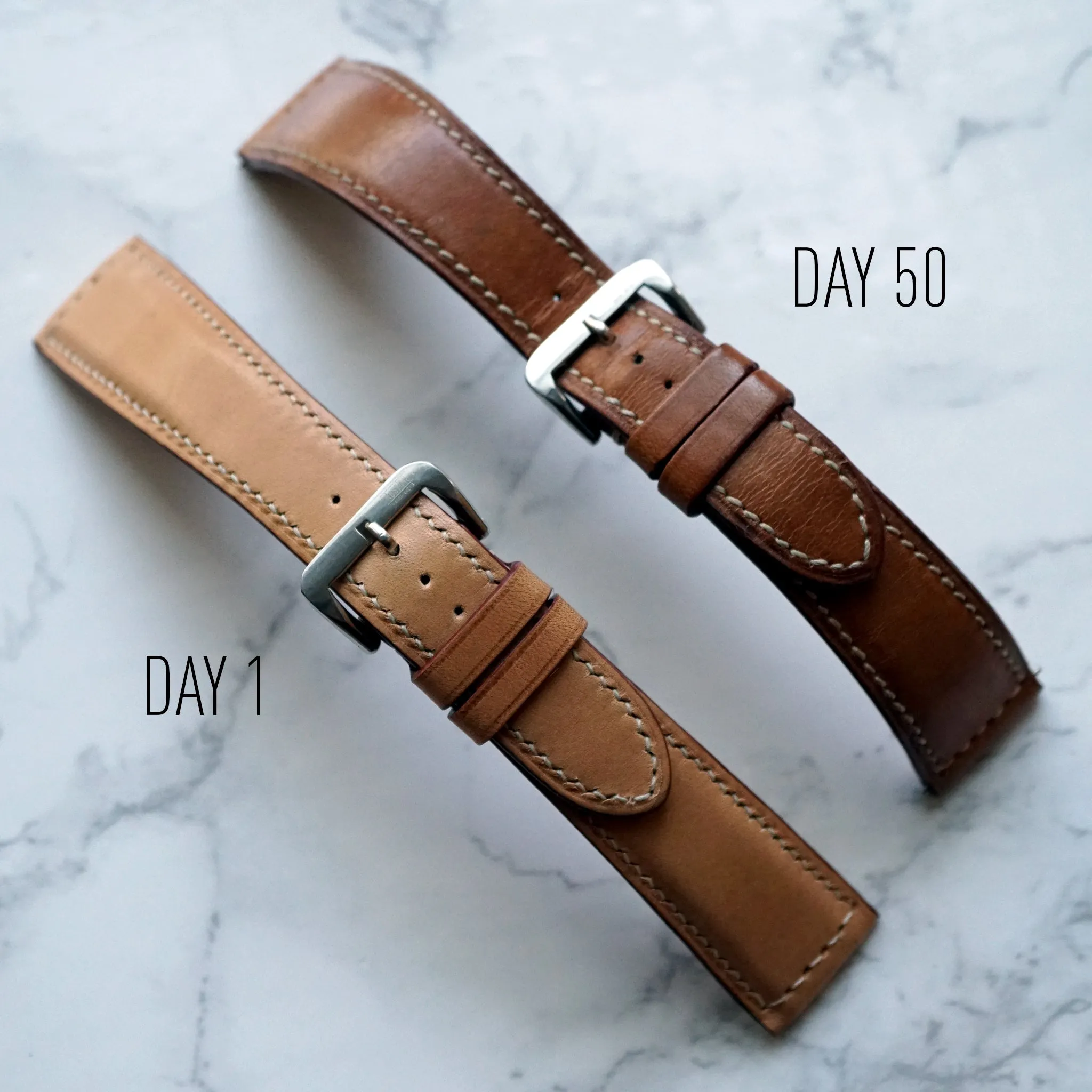 NATURAL SADDLE CUSTOM MADE STRAP