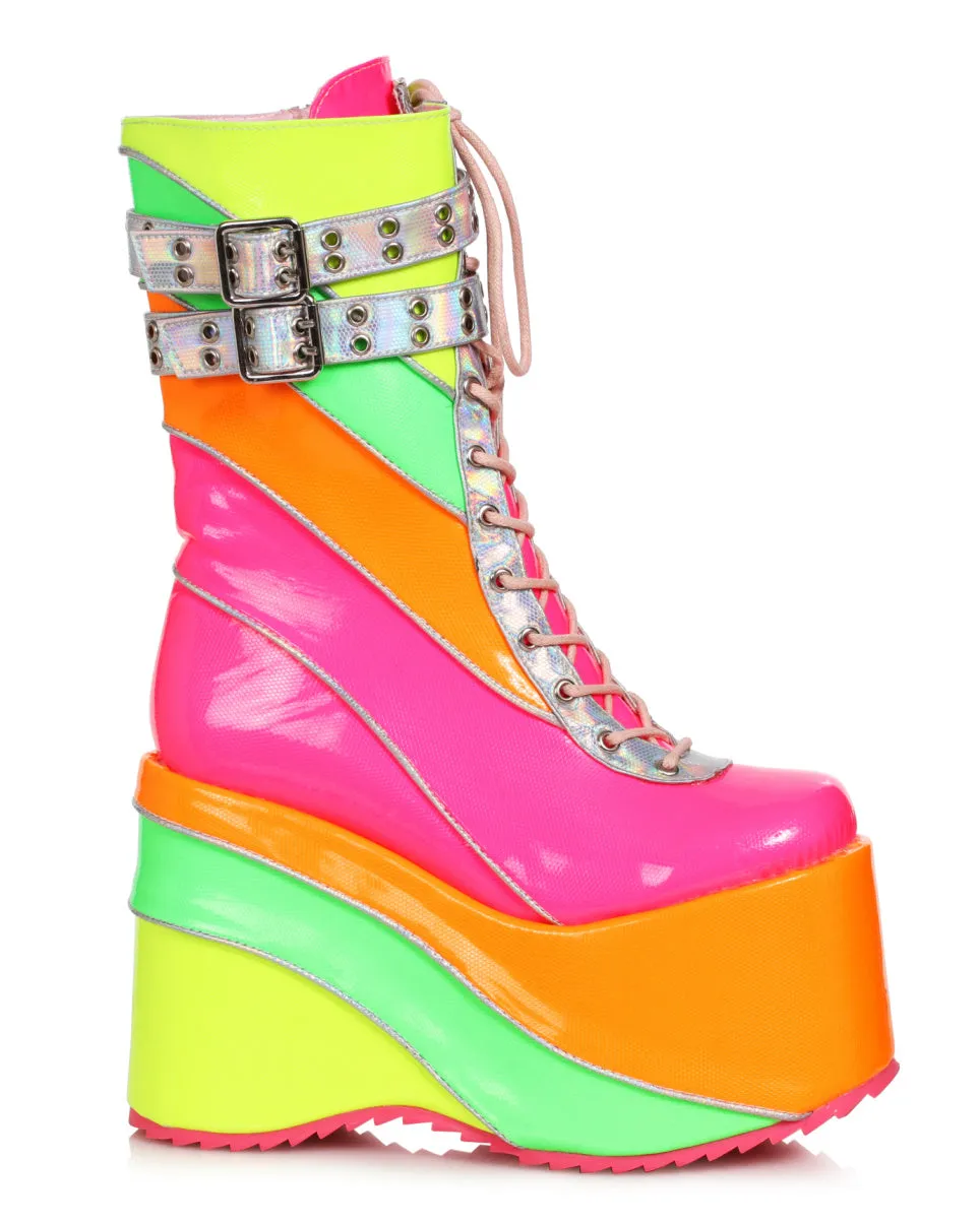 Neon Lites Platform Boots
