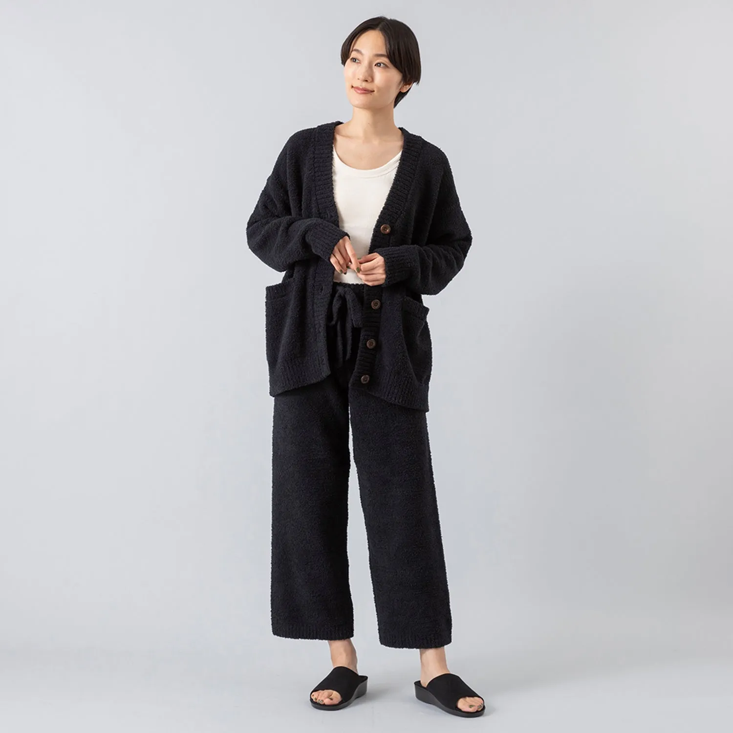 nestwell | ネストウェル　ROBIN < Comfort Semi Wide Fit Pants >