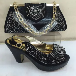 New Design Italian Shoe with Matching Bag