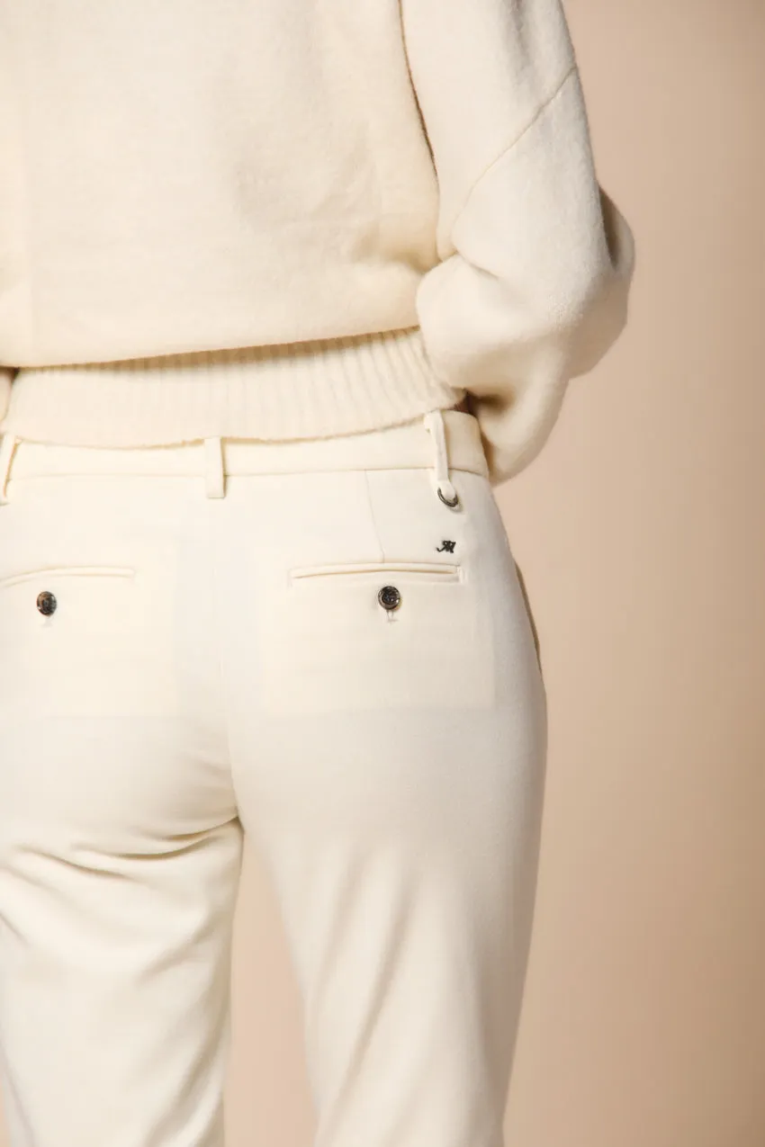 New York Slim women's chino pants in jersey slim fit