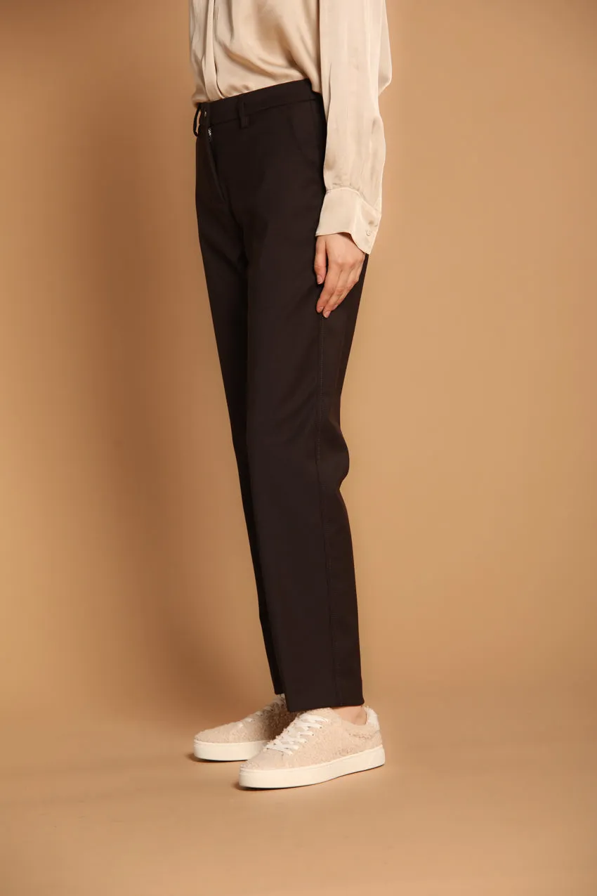 New York women's chino pants in wool regular fit 