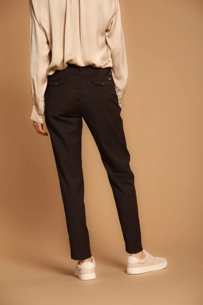 New York women's chino pants in wool regular fit 