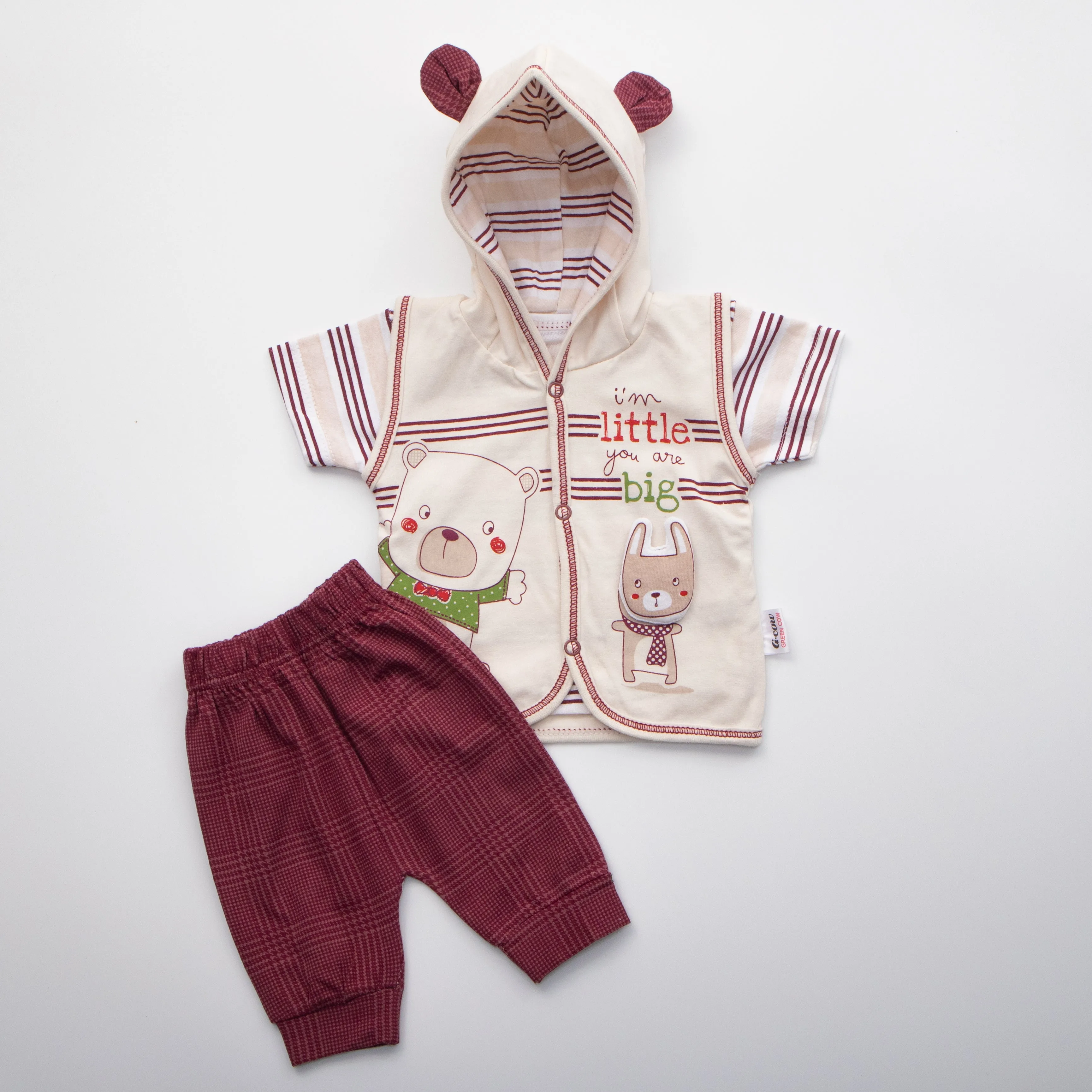 Newborn boys Half Sleeves Rompers code-(little)