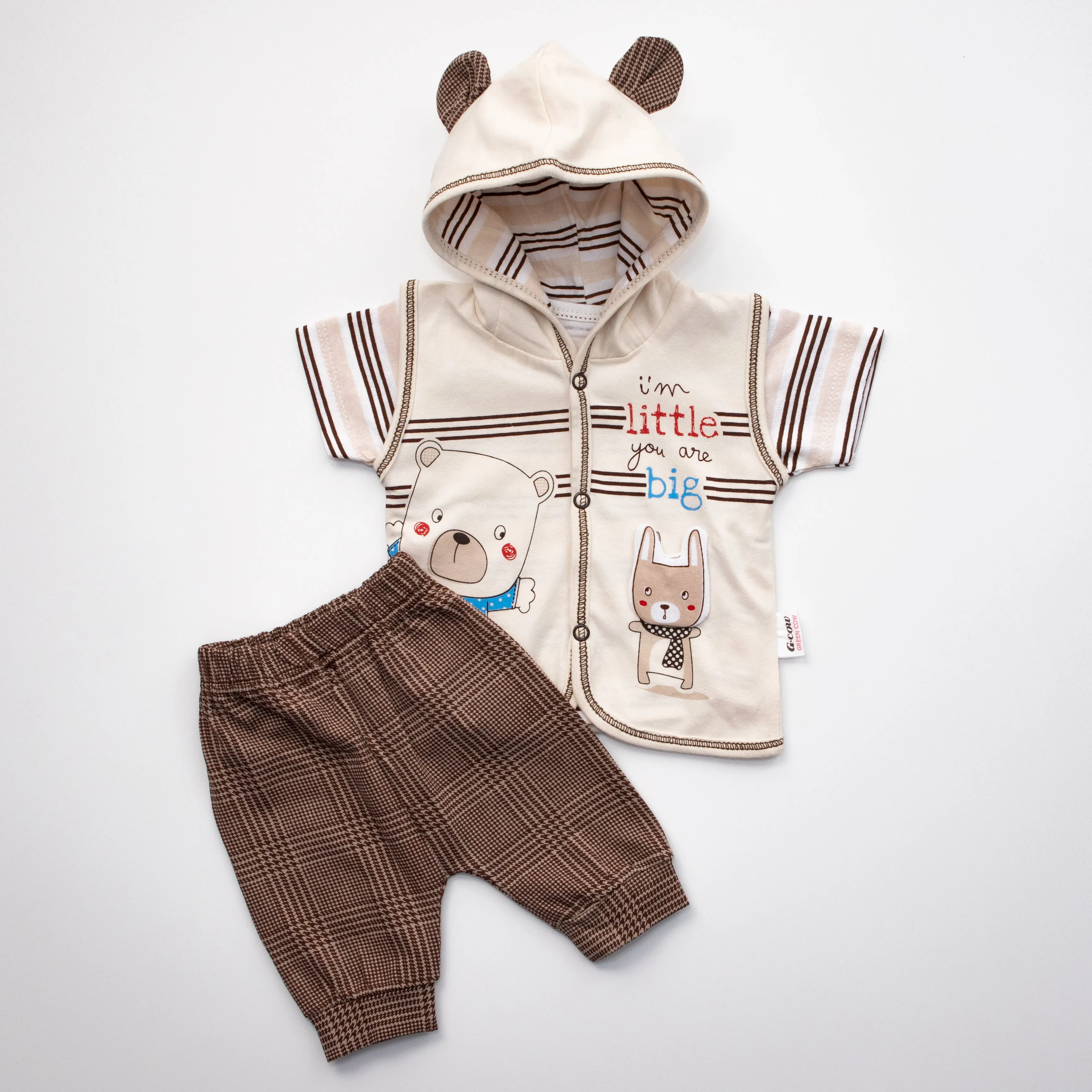 Newborn boys Half Sleeves Rompers code-(little)
