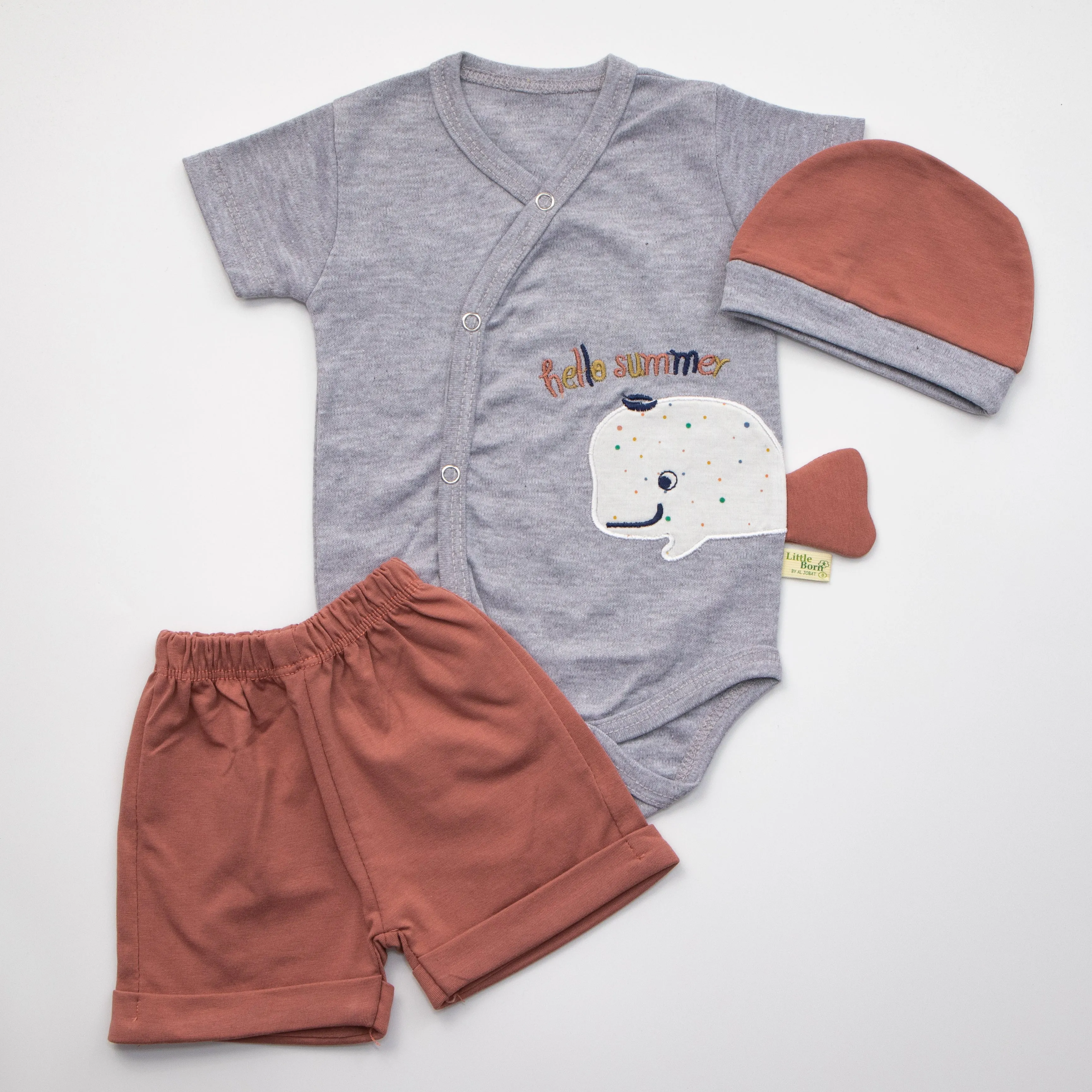 Newborn boys Half Sleeves Rompers code-(summer)
