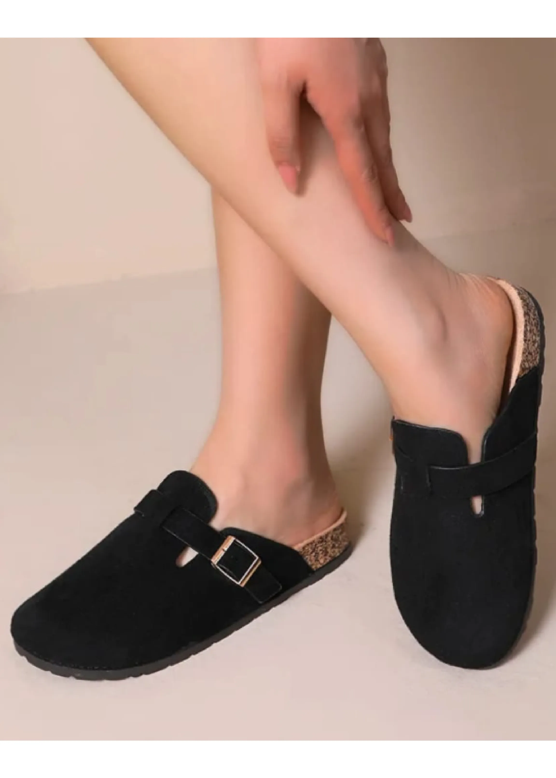 Nicole Black Closed Toe Clogs