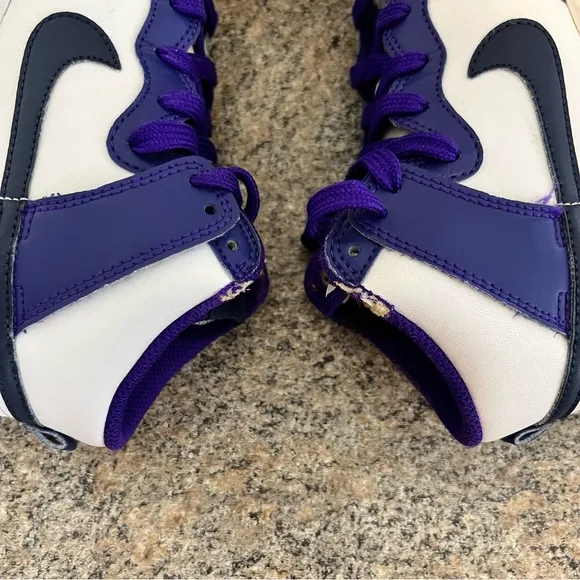Nike Dunk High Electro Purple Midnight Navy Size 3Y‎ DH9753-100 Shoes (b6)