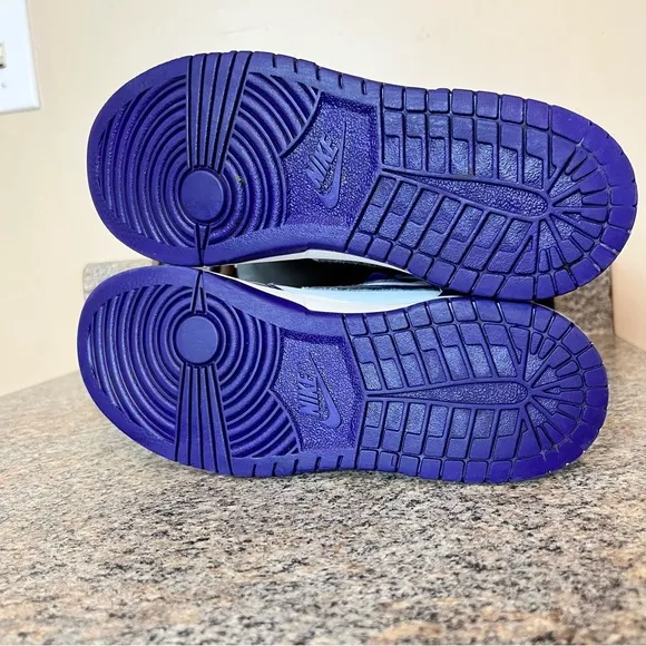 Nike Dunk High Electro Purple Midnight Navy Size 3Y‎ DH9753-100 Shoes (b6)