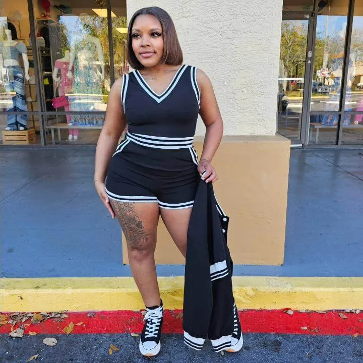 No Cap Romper Set