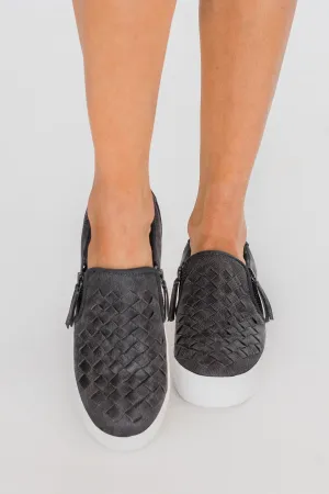 Not Rated Tiffani Sneakers- Charcoal