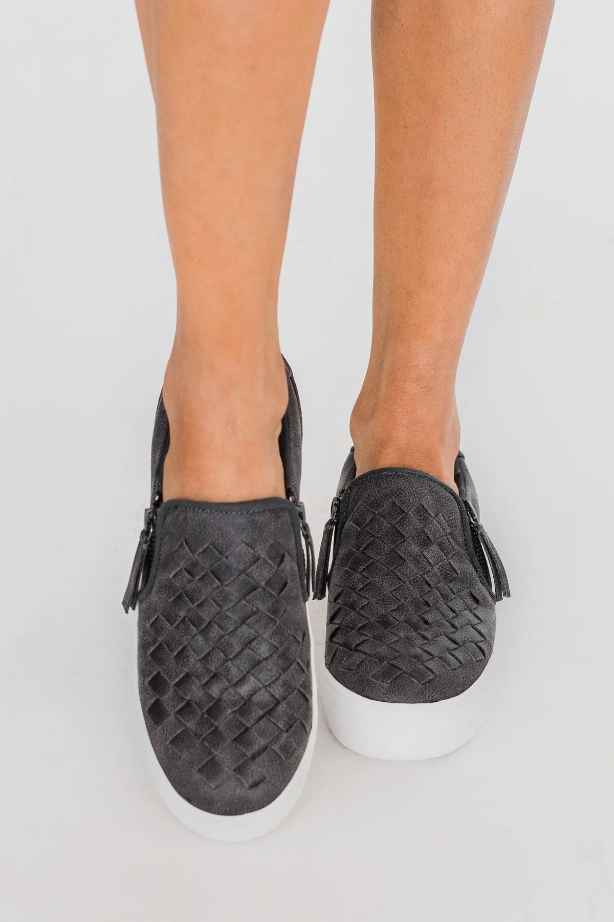 Not Rated Tiffani Sneakers- Charcoal
