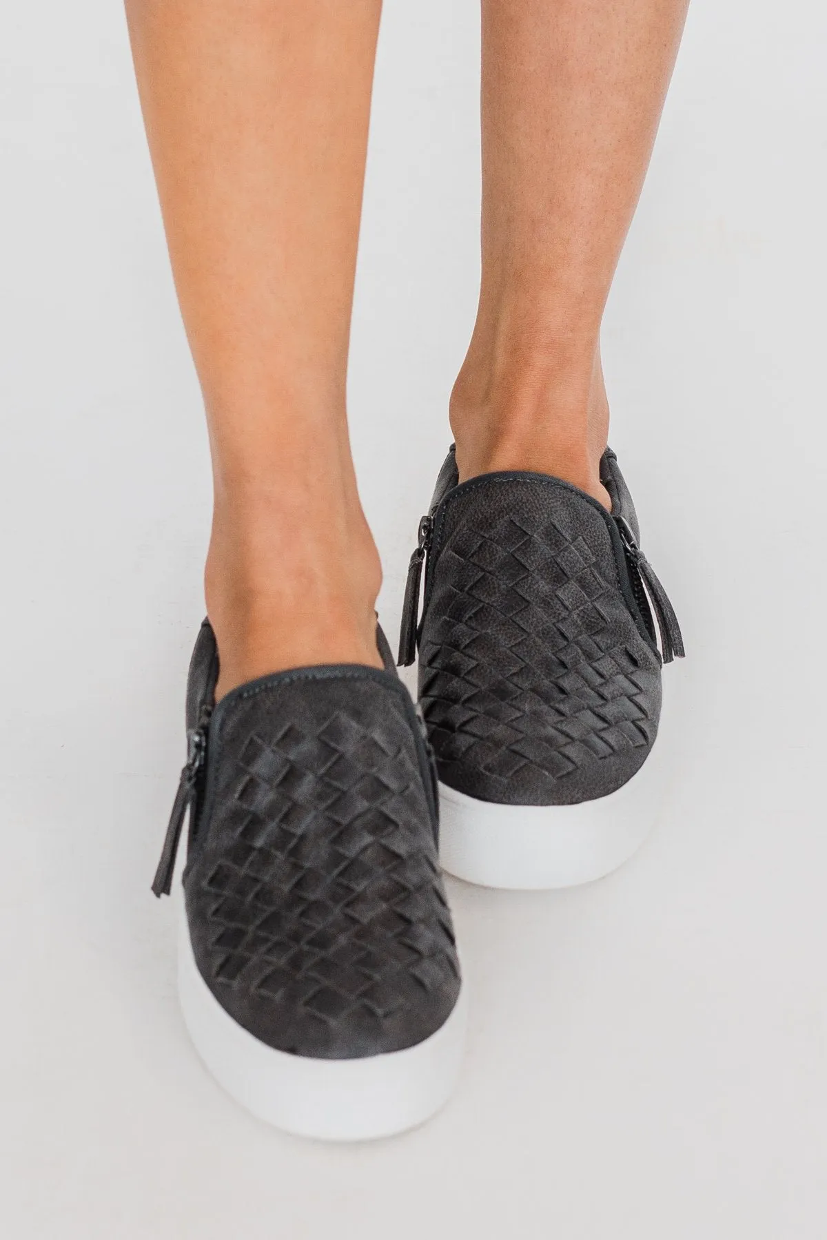 Not Rated Tiffani Sneakers- Charcoal