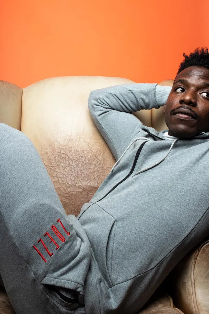 Nuru Gray Jogger Pants
