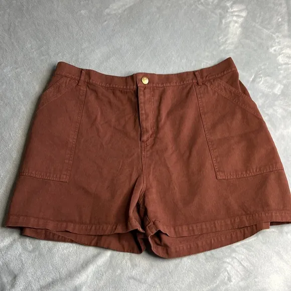 NWOT Big Bud Press Work Shorts Brown Size 4XL Unisex