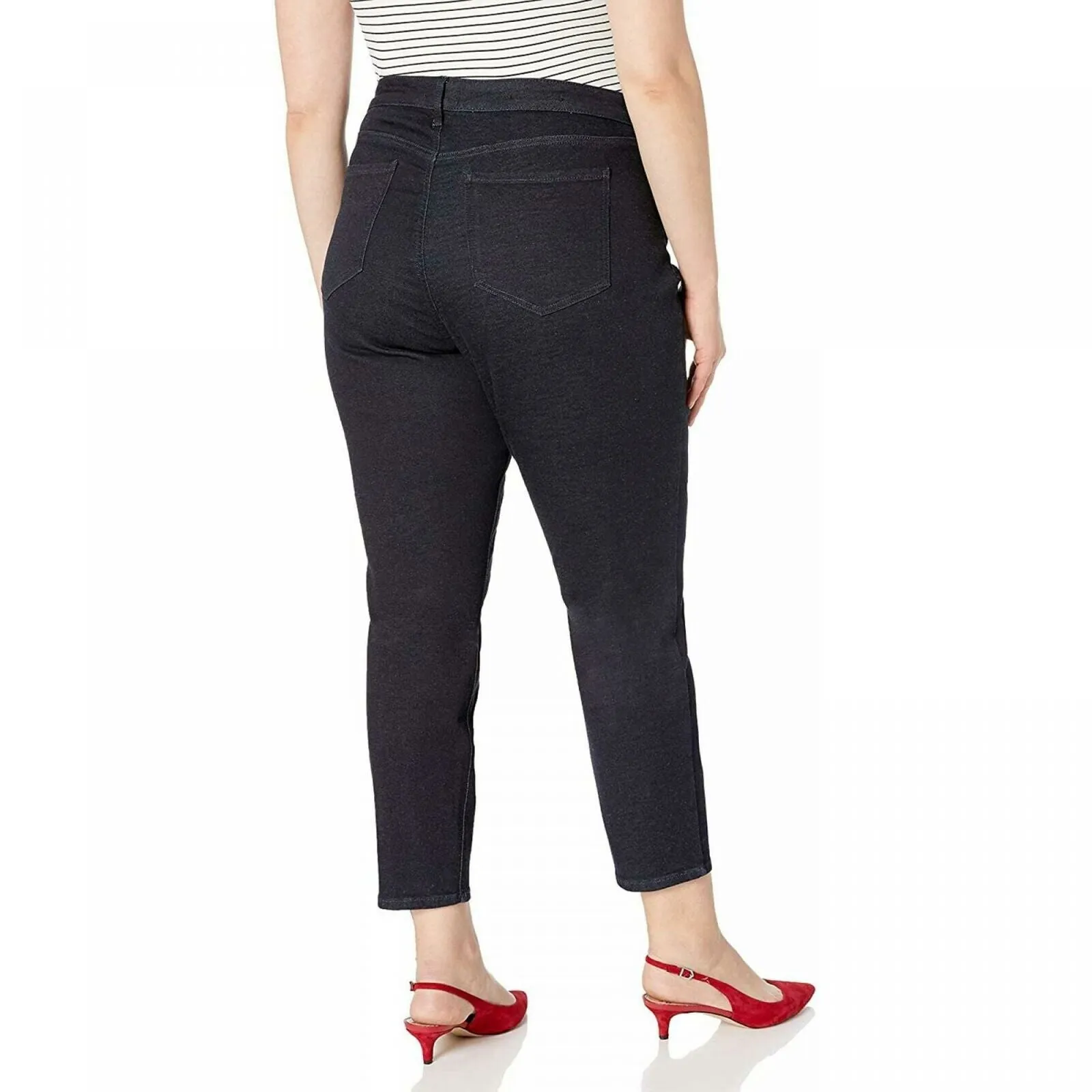 NYDJ Women's Plus Size 5-Pocket Skinny Ankle Jeans