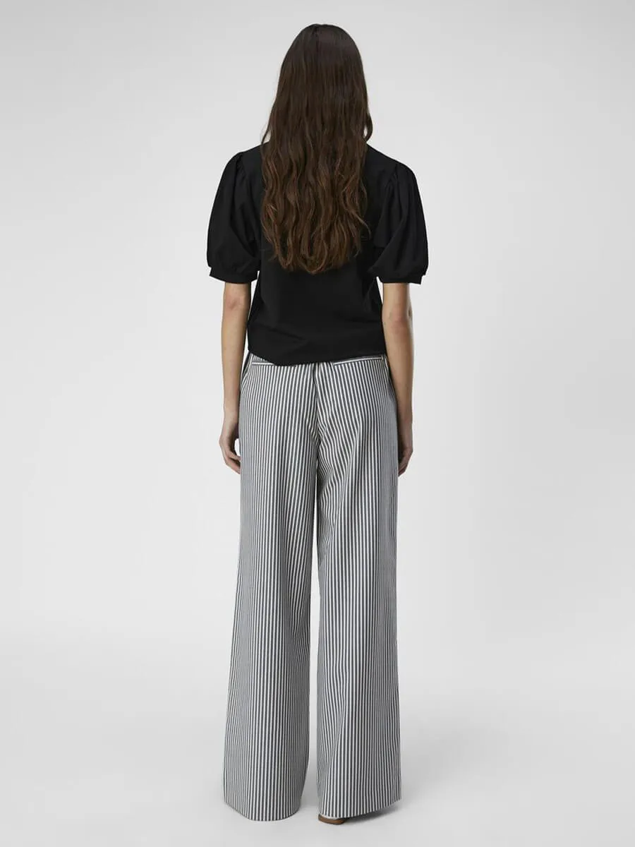 OBJLisa Wide Pants - Cloud Dancer Sky Captain