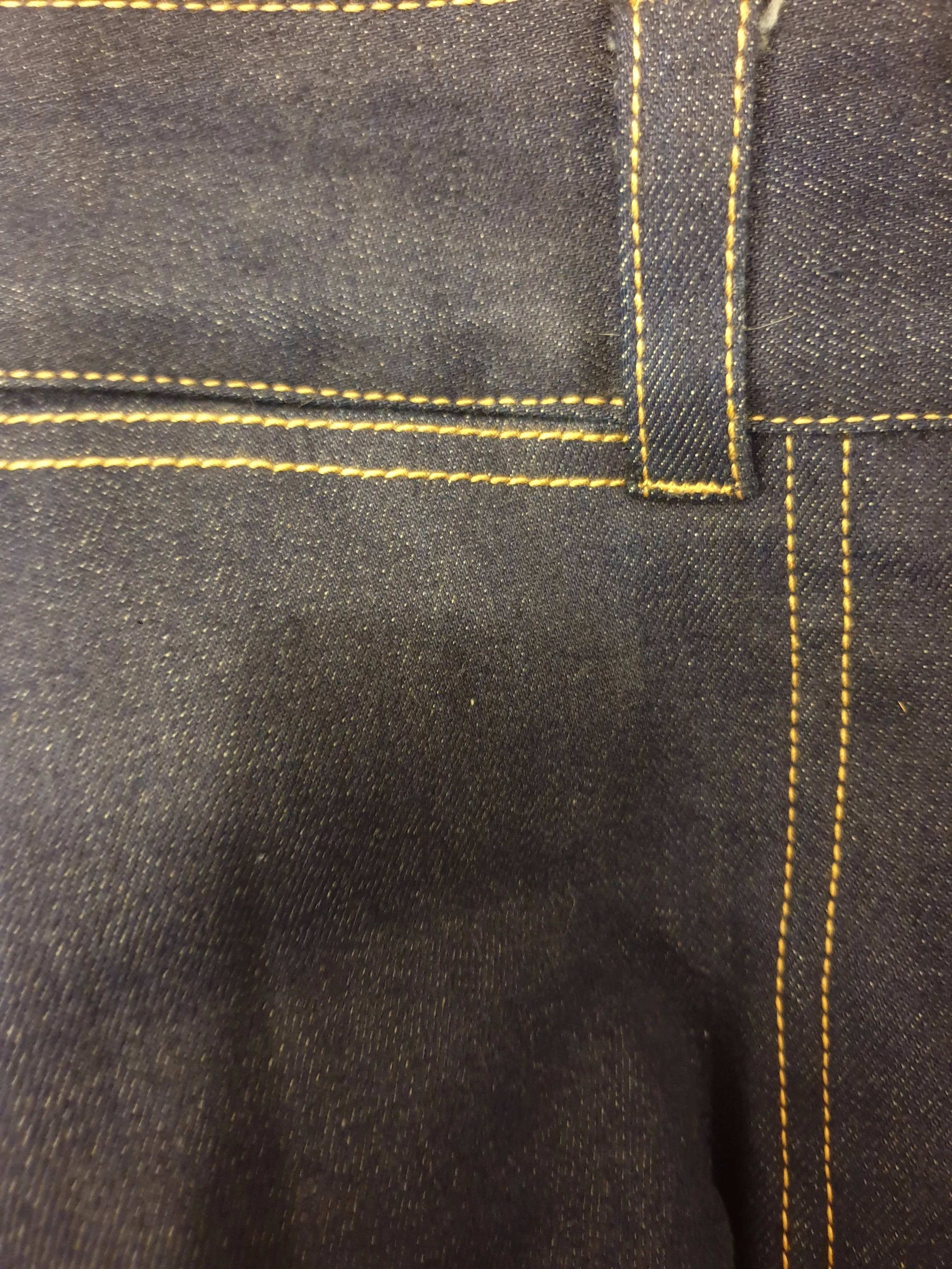 Obus dark denim wide leg jeans size 1, best fits size 8