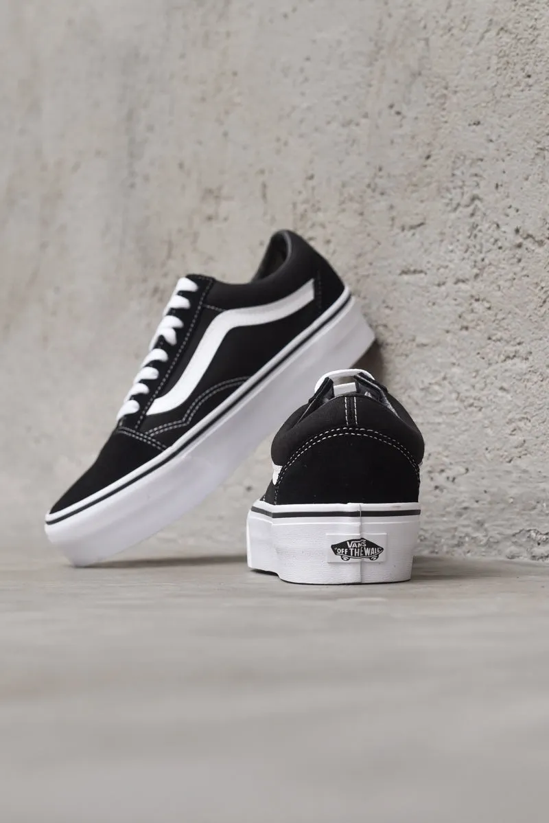 Old Skool Platform - Black/White
