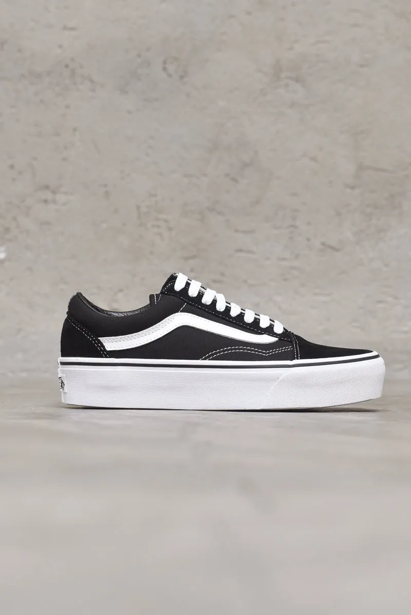 Old Skool Platform - Black/White