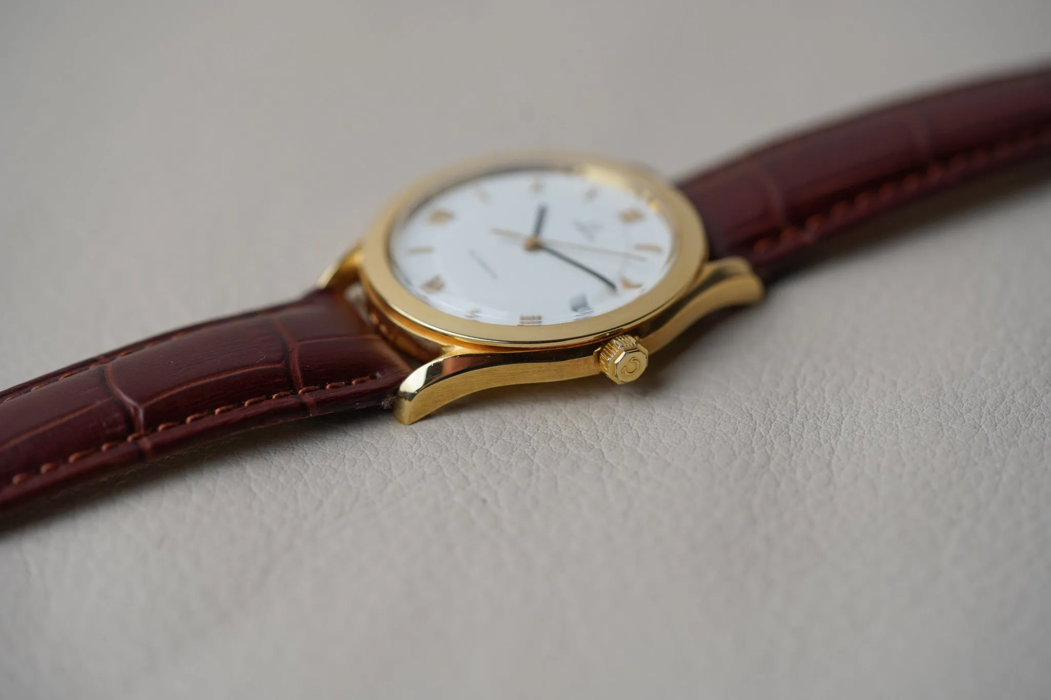 Omega Speedmaster Classic Heritage Maison Fondée en 1848 - 166.0285 / 3601.20 Solid 18k Gold