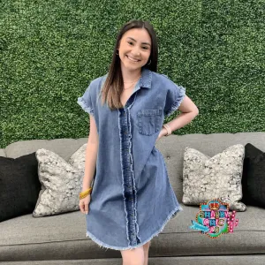 On To The Denim Dress