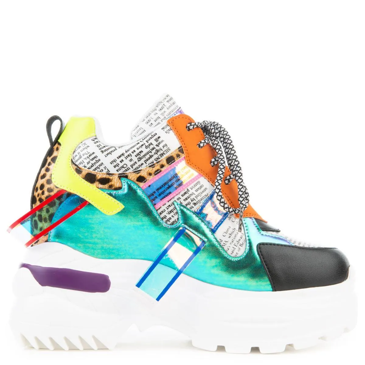 OVAL-02 PLATFORM SNEAKERS