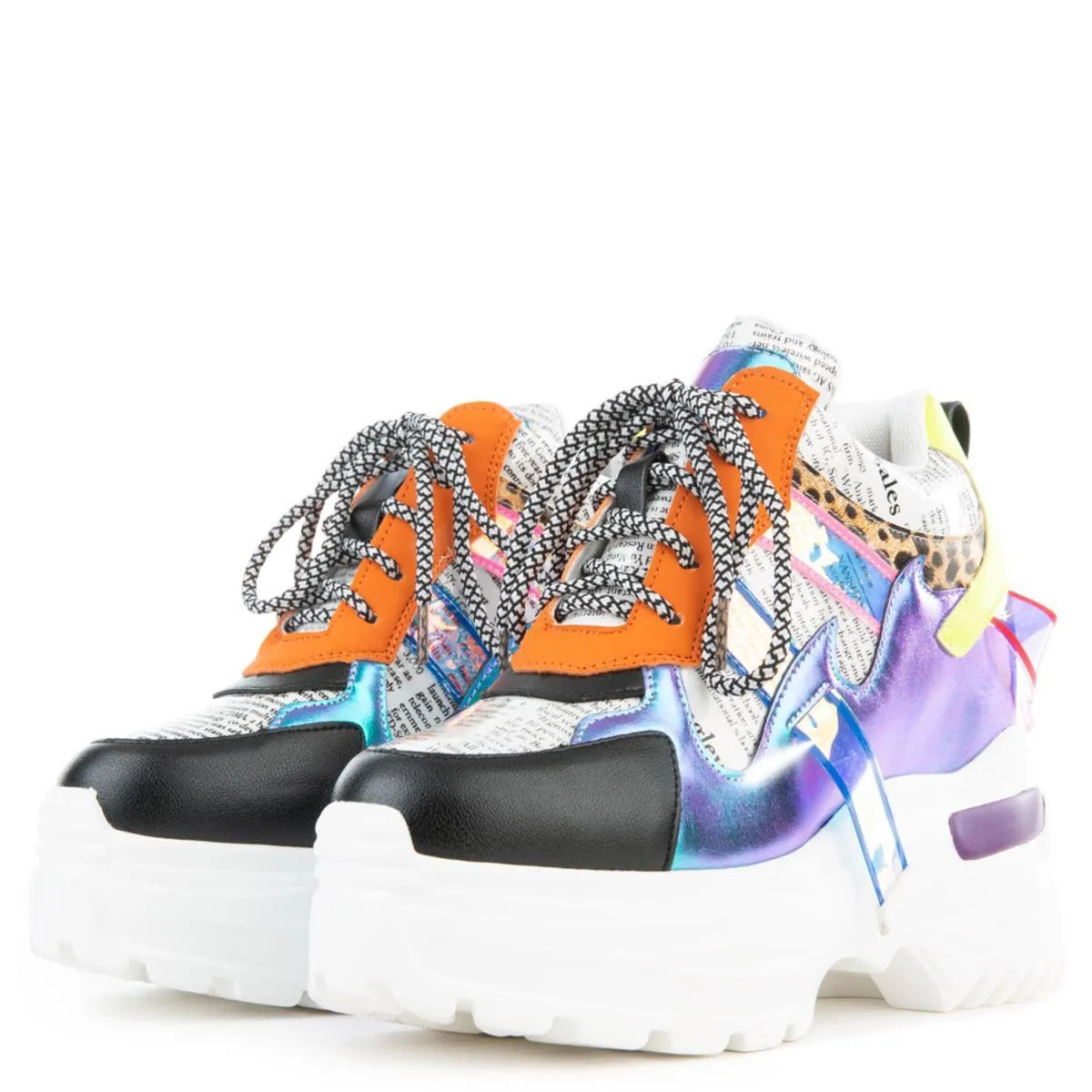OVAL-02 PLATFORM SNEAKERS