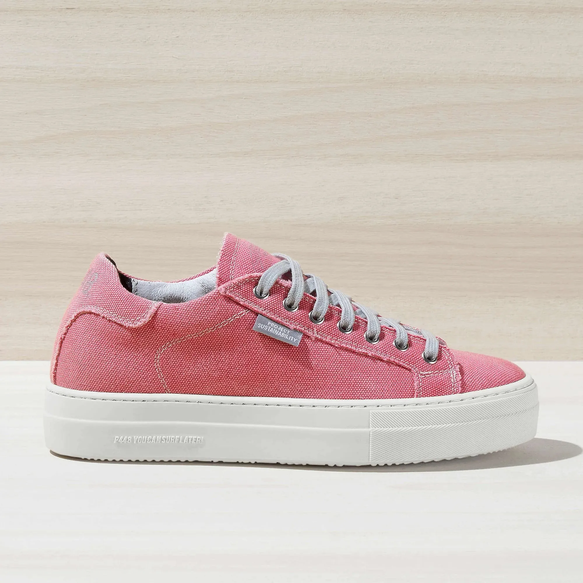 P448 - Thea Vegan Sneaker - Fuchsia