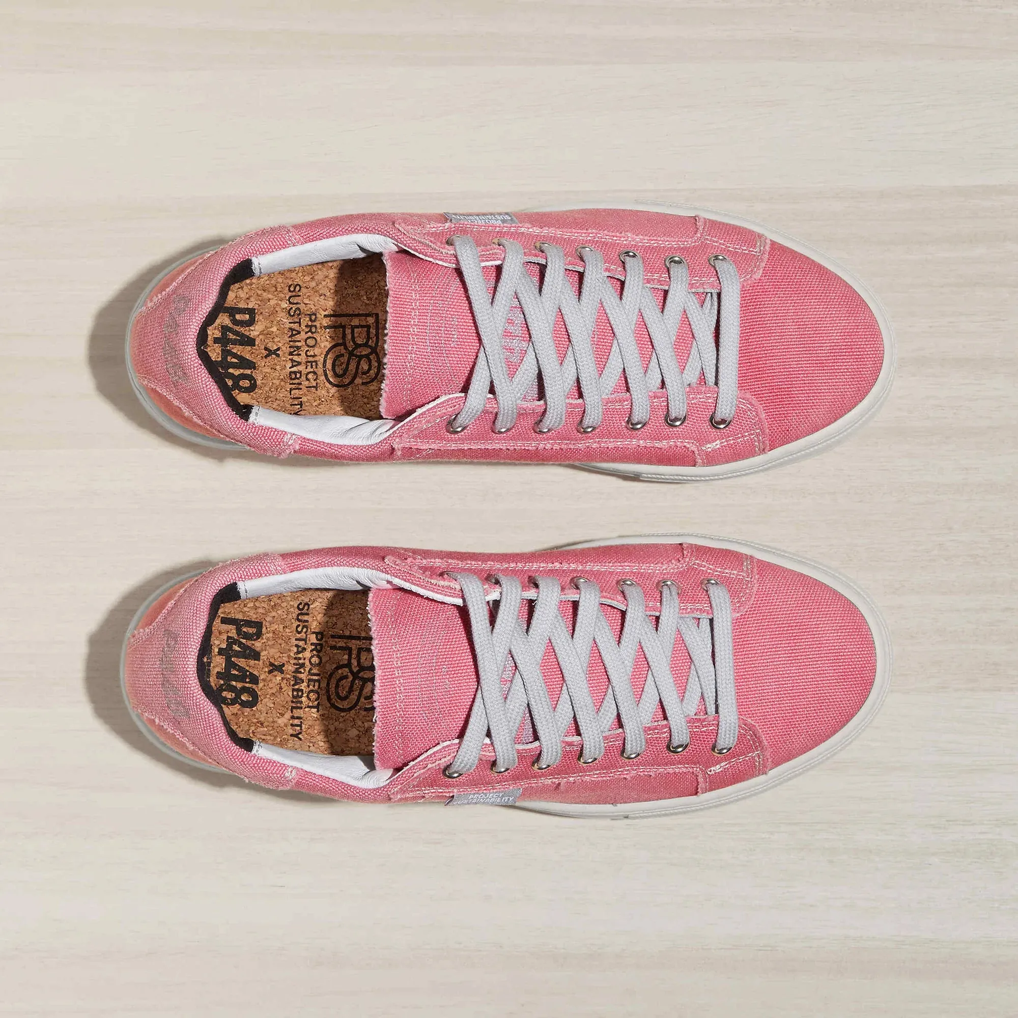 P448 - Thea Vegan Sneaker - Fuchsia