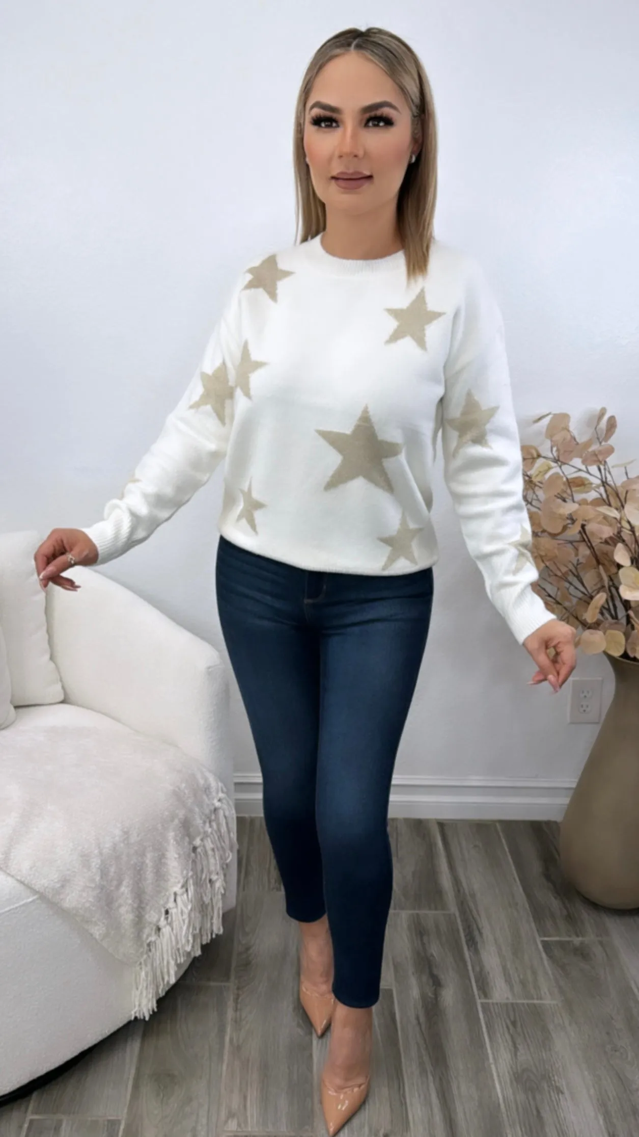 PAIGE IVORY SWEATER