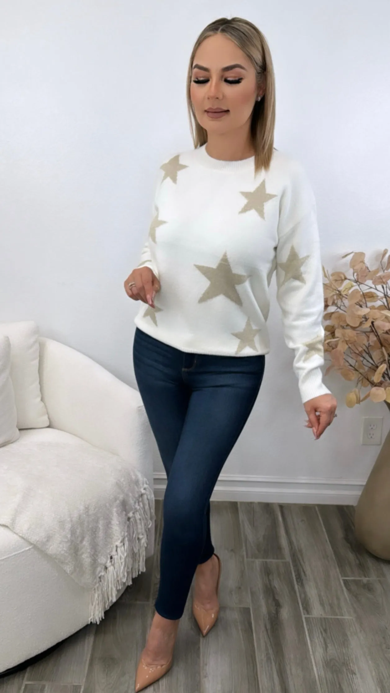 PAIGE IVORY SWEATER